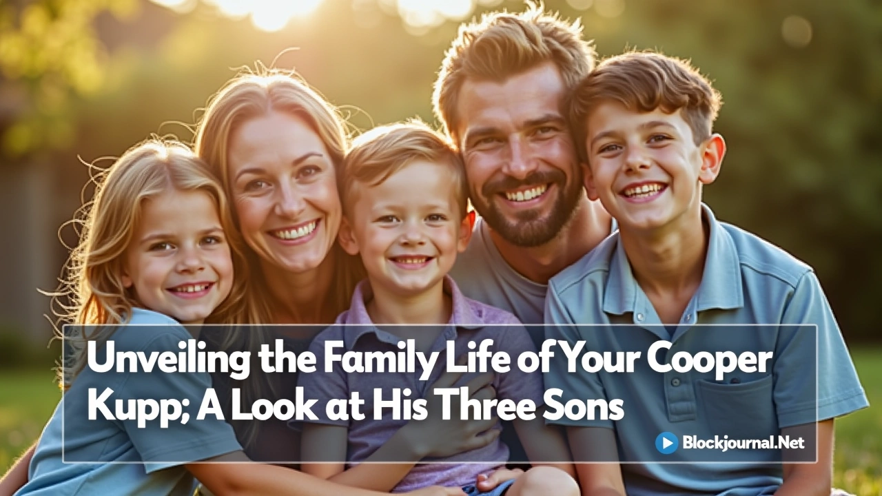 The Kupp Family: Insights into Cooper Kupp's Three Sons
